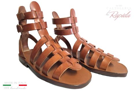 sandali gladiatore uomo